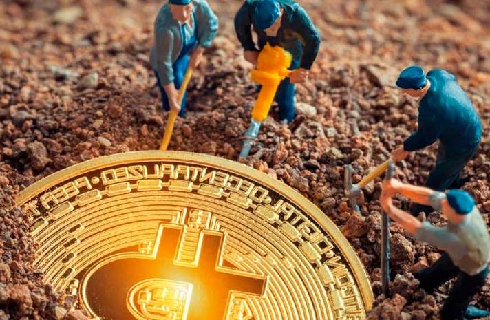 An advanced mining rig setup showcasing efficient hardware for UK buyers