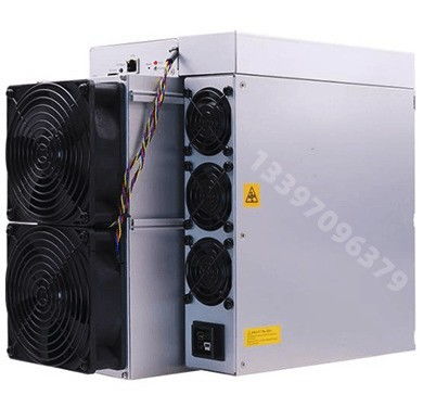 A mining rig with multiple GPUs, emphasizing the importance of proper cooling and ventilation.
